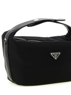 PRADA Prada Chérie Mini Handbag Black, view 3