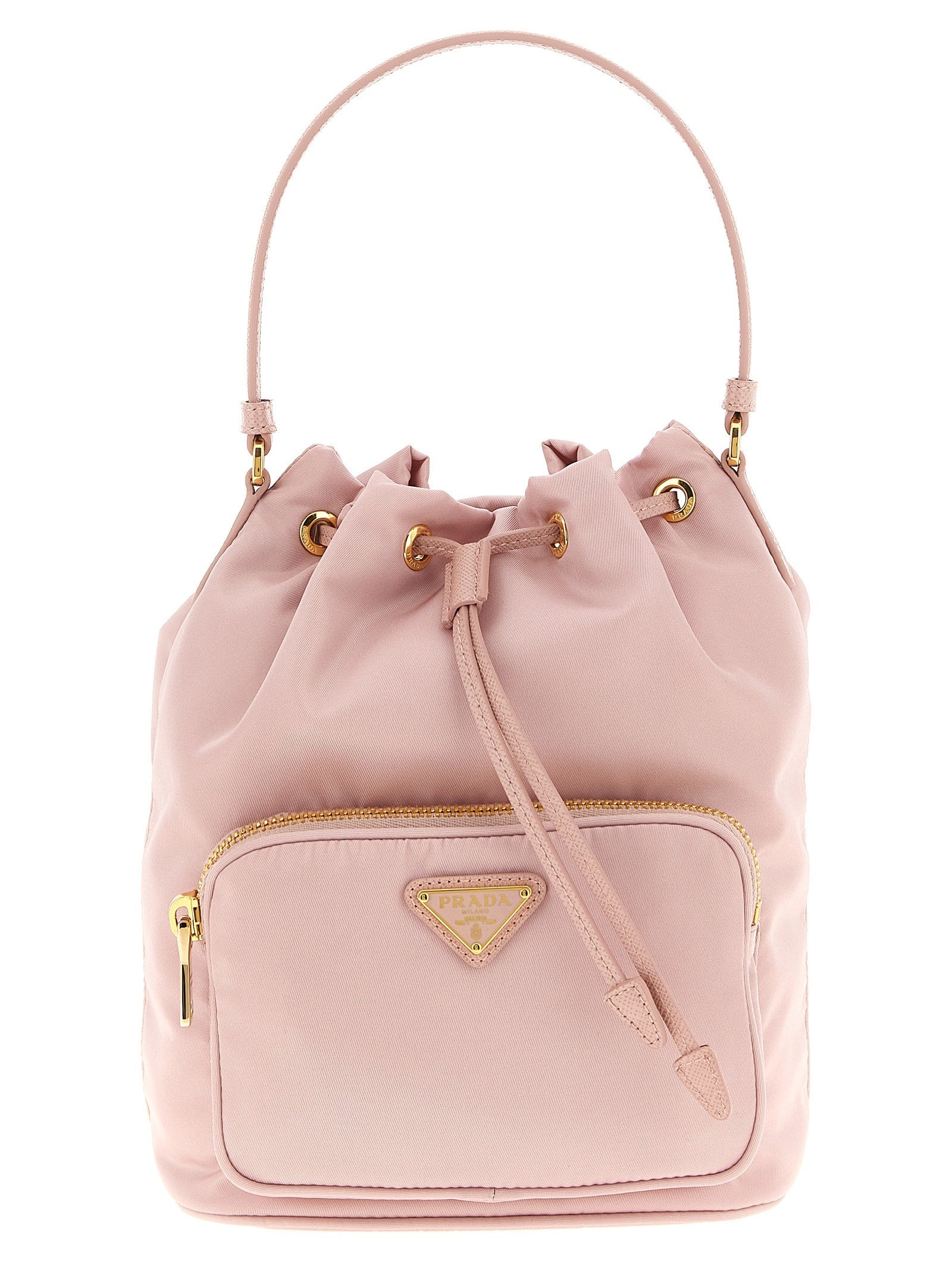 PRADA Prada Duet Bucket Bag Blue