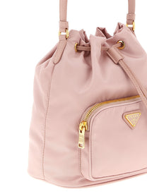 PRADA Prada Duet Bucket Bag Blue