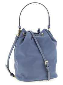 PRADA Prada Duet Bucket Bag Blue