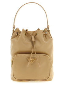 PRADA Prada Duet Bucket Bag Brown
