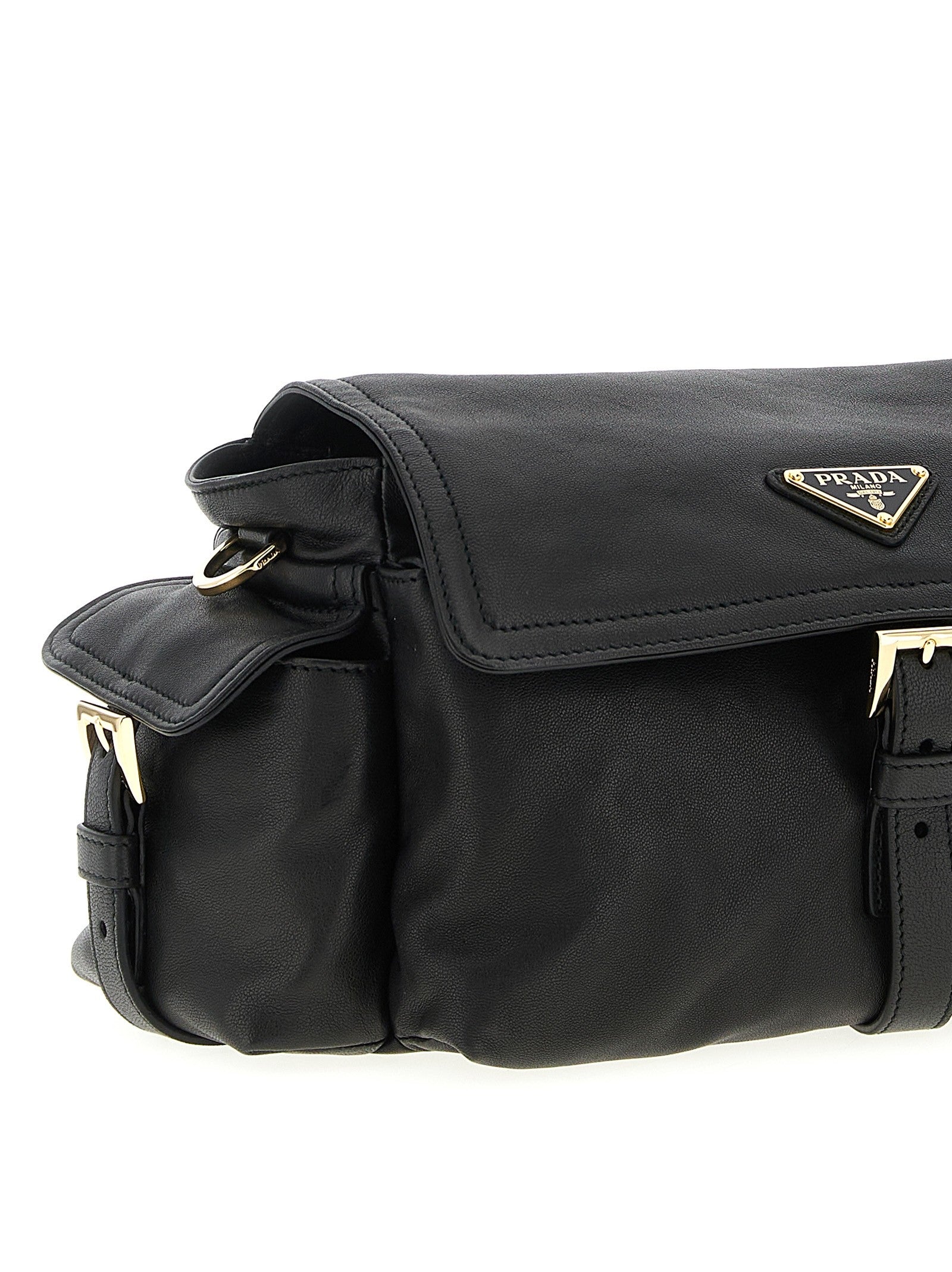 PRADA Prada Explore Medium Shoulder Bag Black