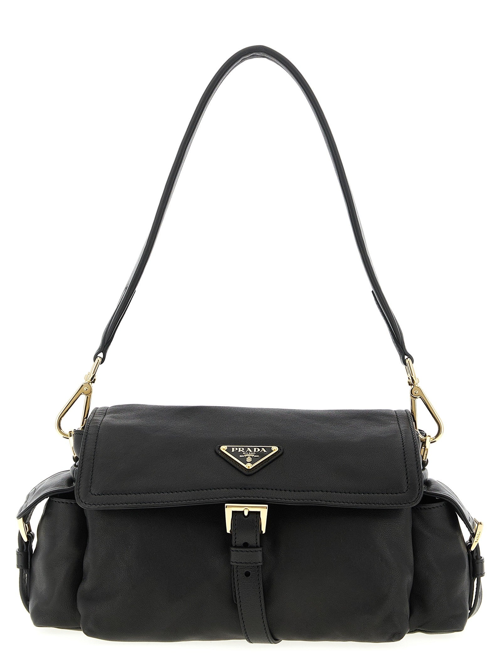 PRADA Prada Explore Medium Shoulder Bag Black