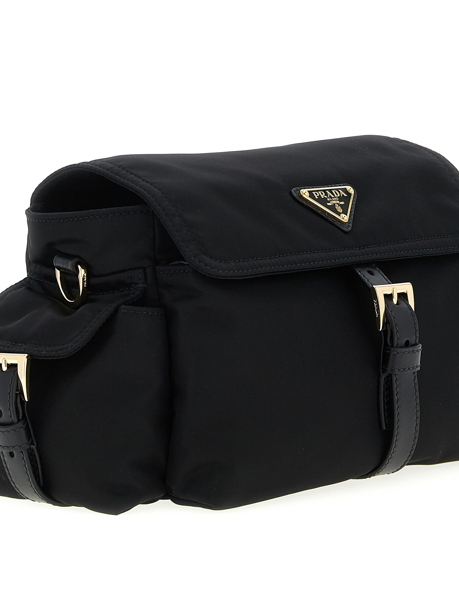 PRADA Prada Explore Medium Shoulder Bag Black