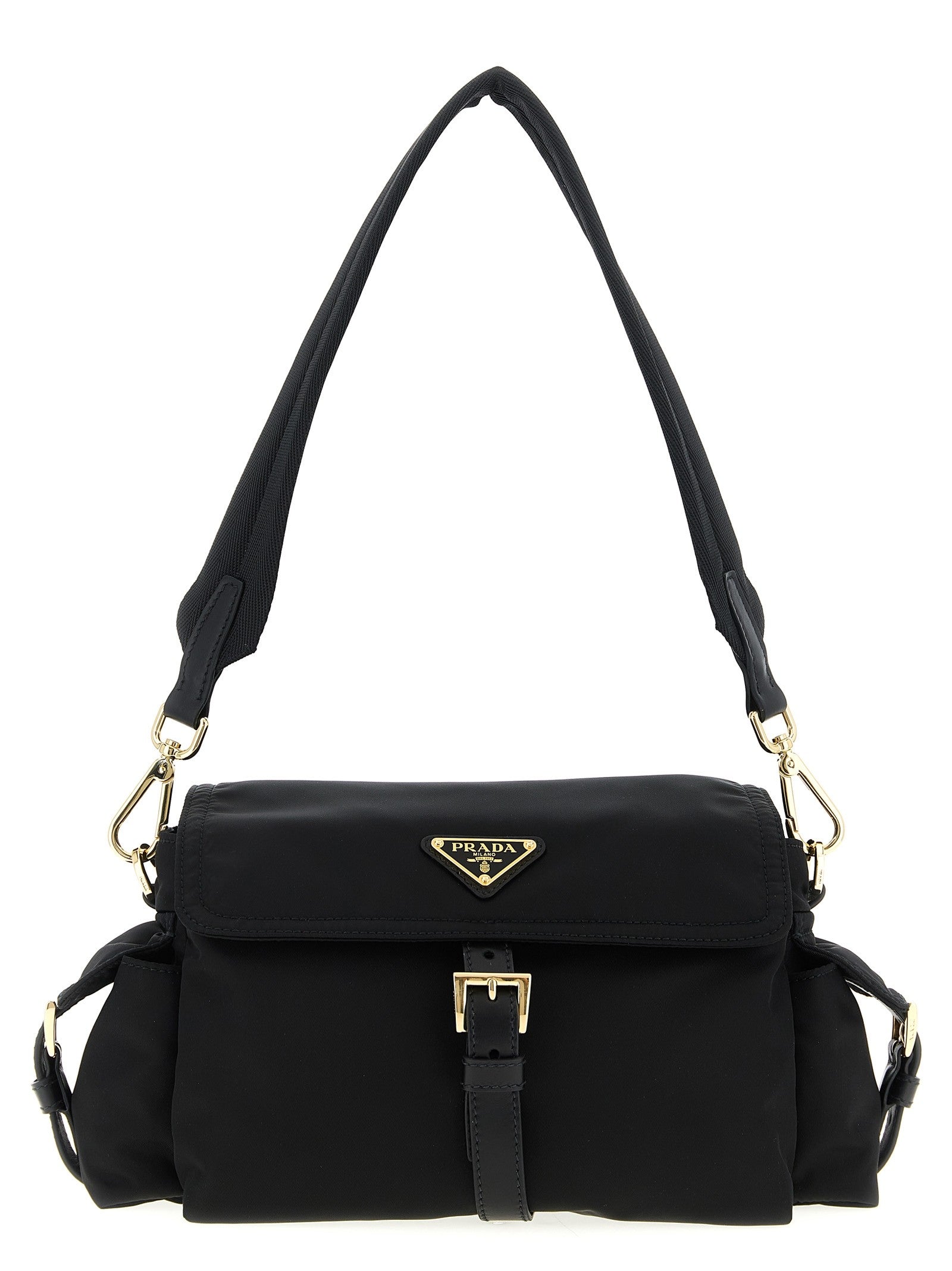 PRADA Prada Explore Medium Shoulder Bag Black