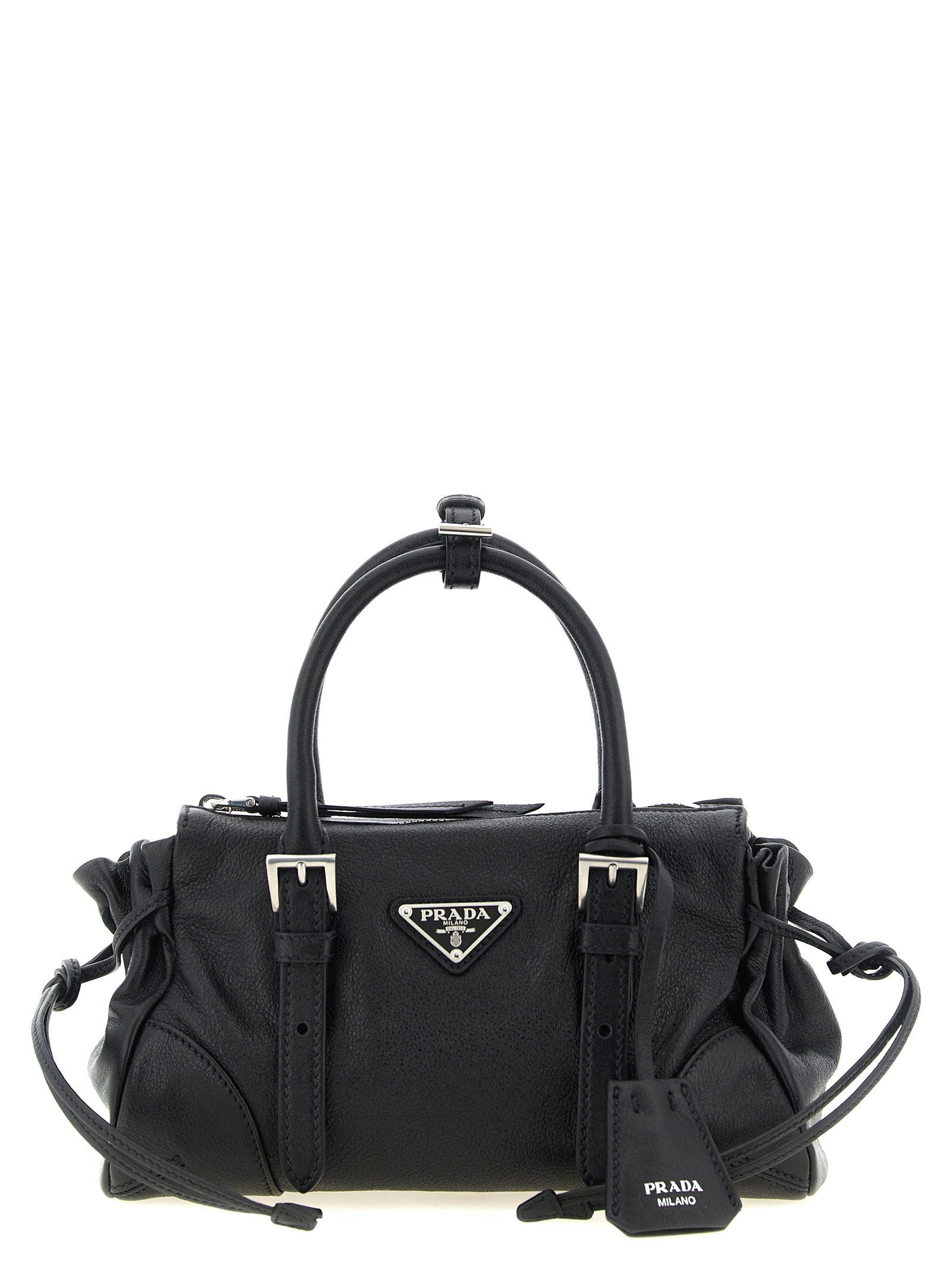 Prada Prada Karin Small Handbag Black