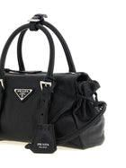 PRADA Prada Karin Small Handbag Black, view 3