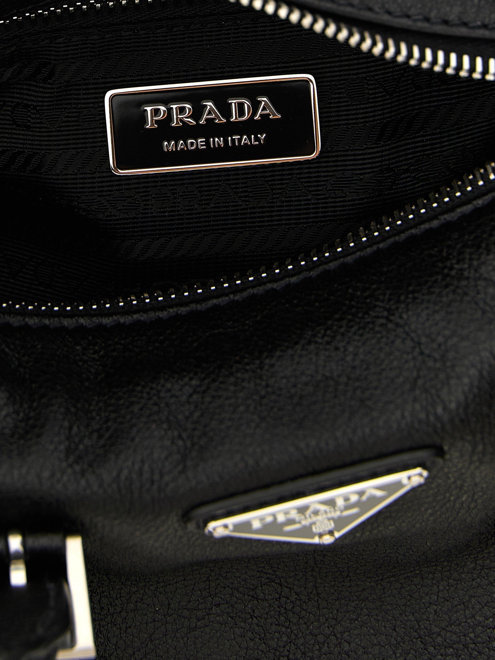 Prada Prada Karin Small Handbag Black