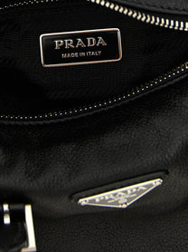 Prada Prada Karin Small Handbag Black