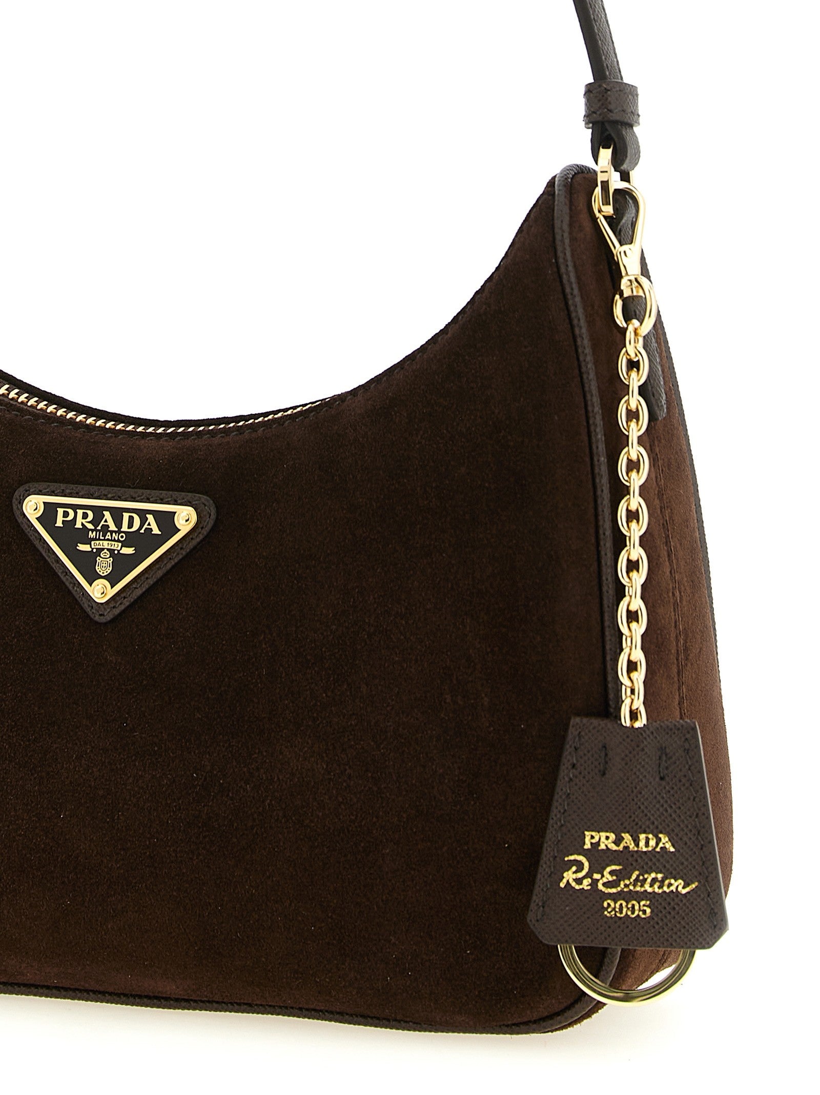 PRADA Prada Re Edition Mini Shoulder Bag Brown