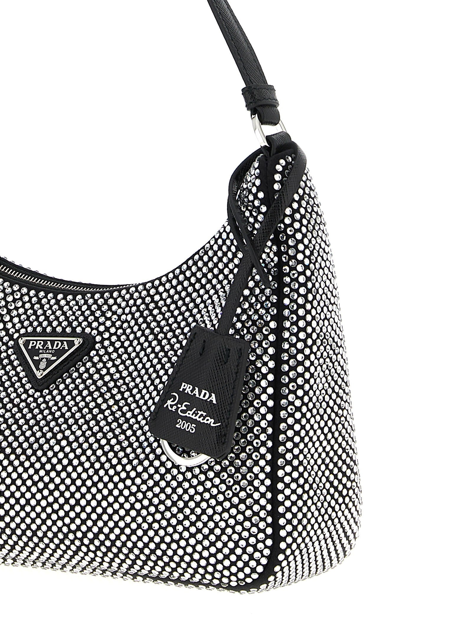 Prada Prada Re Edition Shoulder Bag Black
