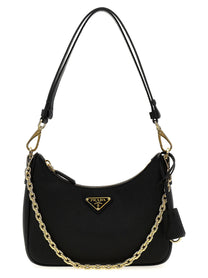 Prada Prada Re Edition Mini Handbag Black