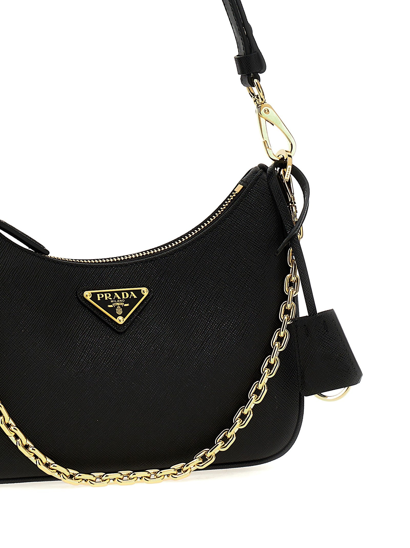 Prada Prada Re Edition Mini Handbag Black