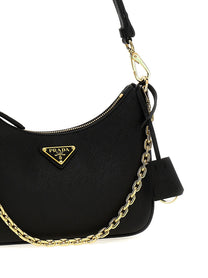 Prada Prada Re Edition Mini Handbag Black