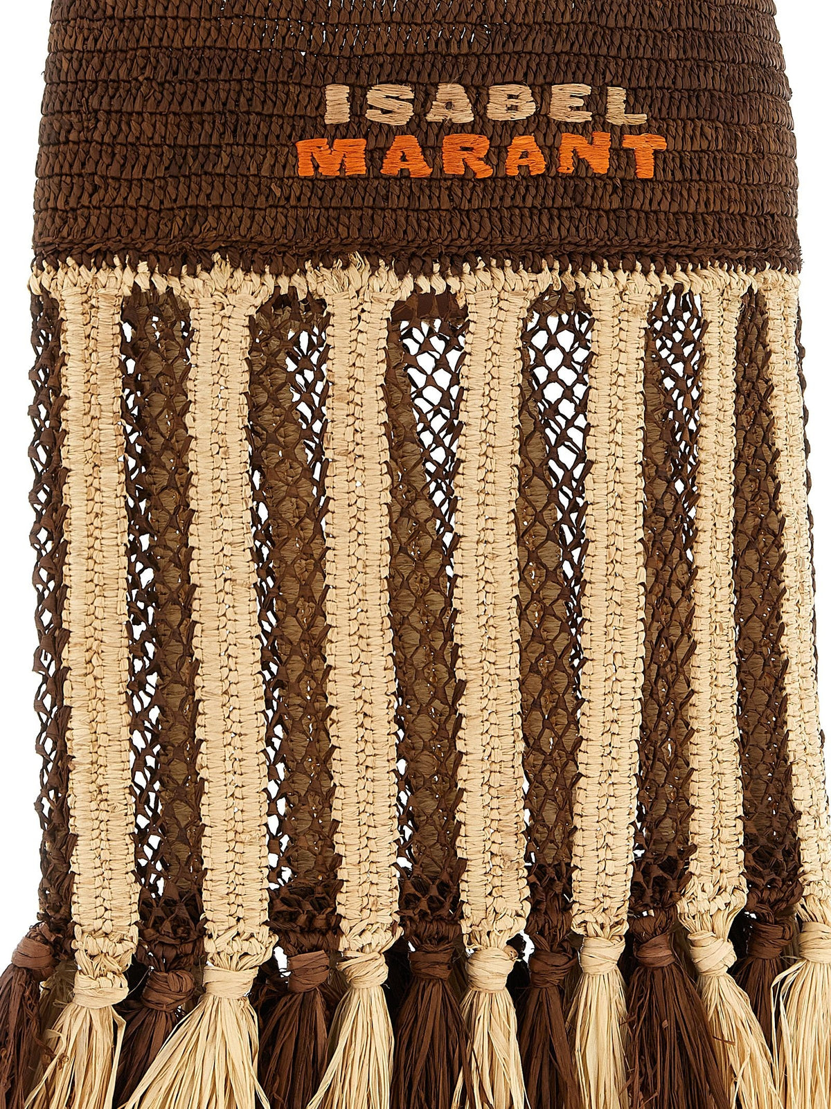 ISABEL MARANT Praia Small Shoulder Bag Brown