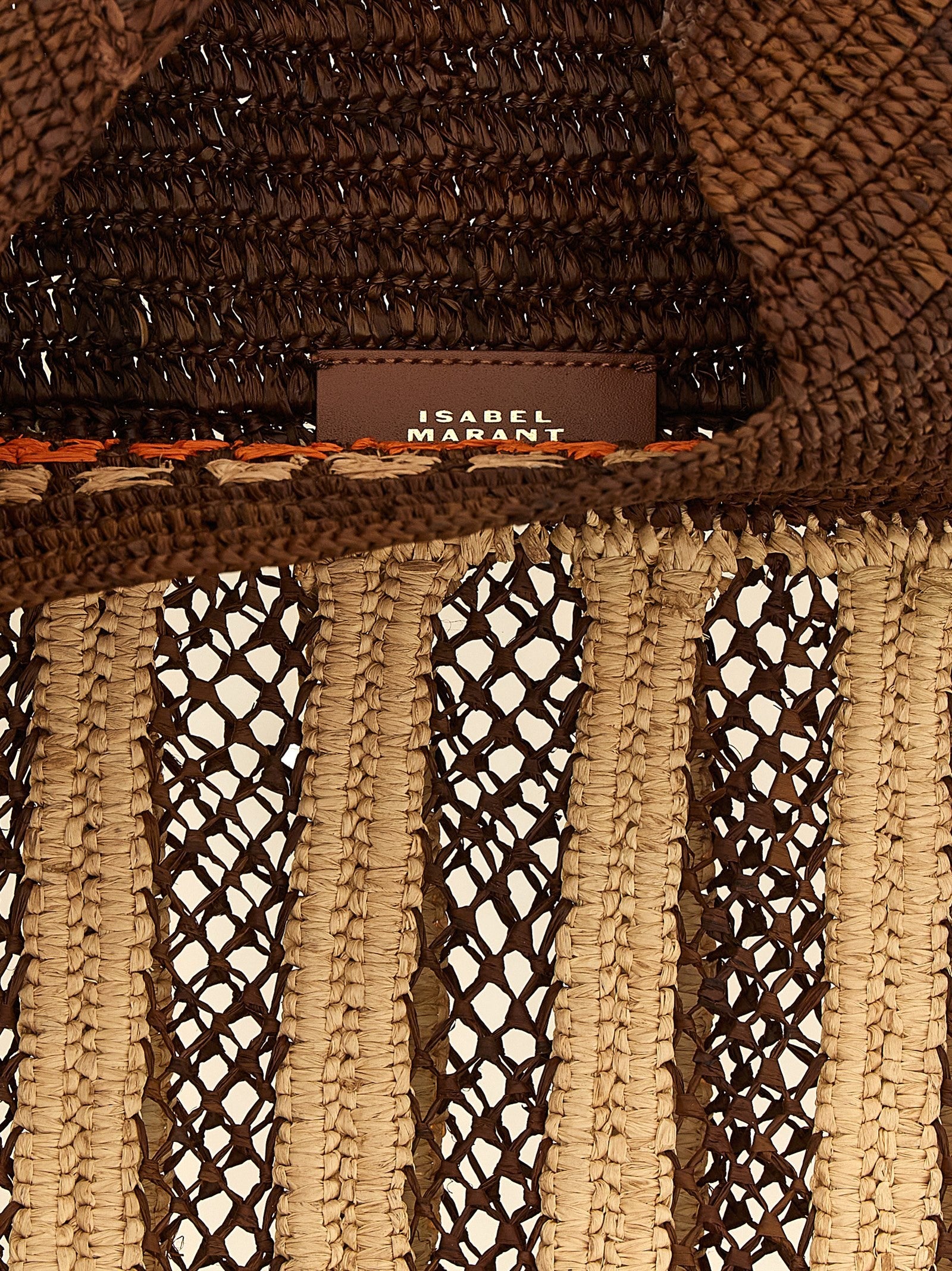 ISABEL MARANT Praia Small Shoulder Bag Brown