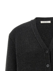 The Row Pranavi Cardigan Grey