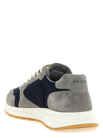 PRADA Prax Sneakers Gold