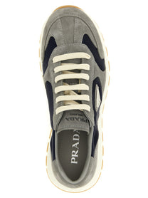 PRADA Prax Sneakers Gold