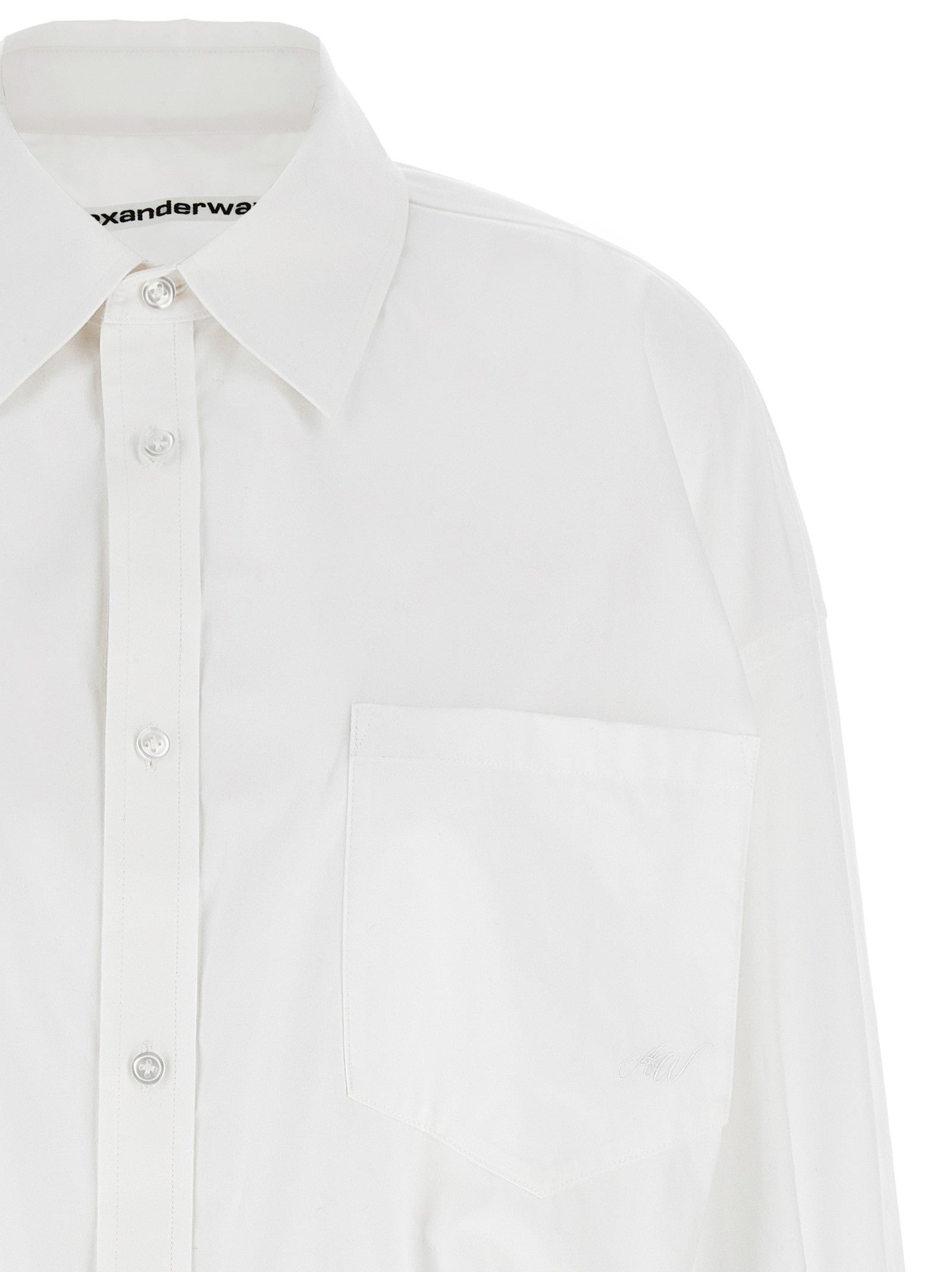 alexanderwang Pre Styled Shirt Dress Chain Dress Gold
