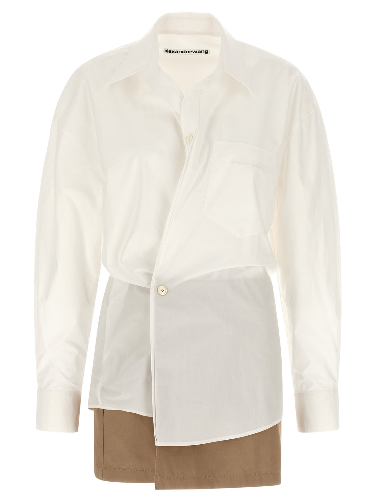 alexanderwang Pre Styled Wrap Dress Dress White