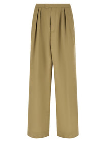 Dries Van Noten Preaches Bis Pants Green