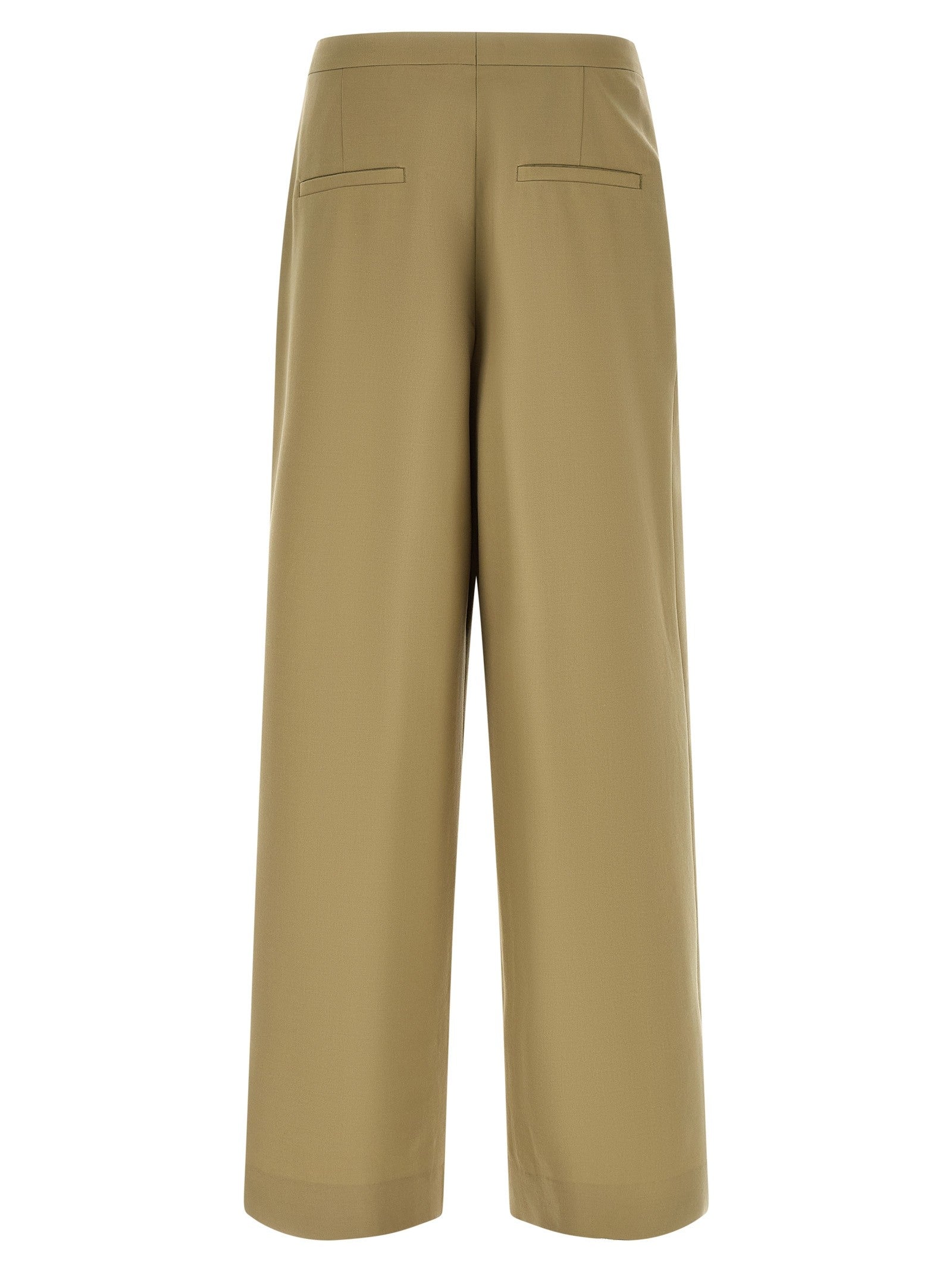 Dries Van Noten Preaches Bis Pants Green