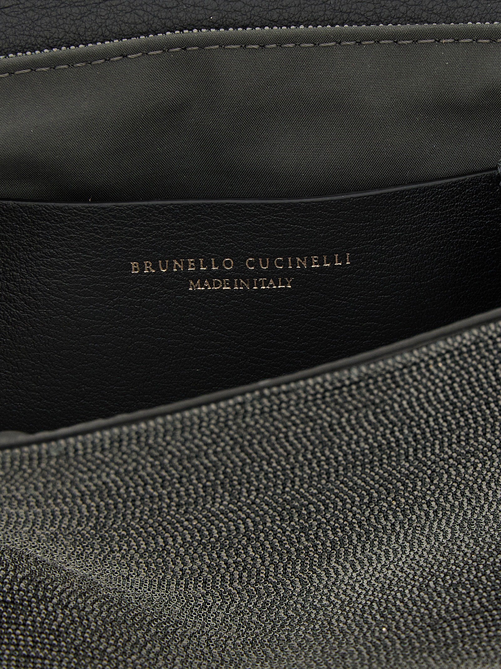 Brunello Cucinelli Precious Clutch Black