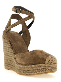 Brunello Cucinelli Precious Loop Espadrilles Brown