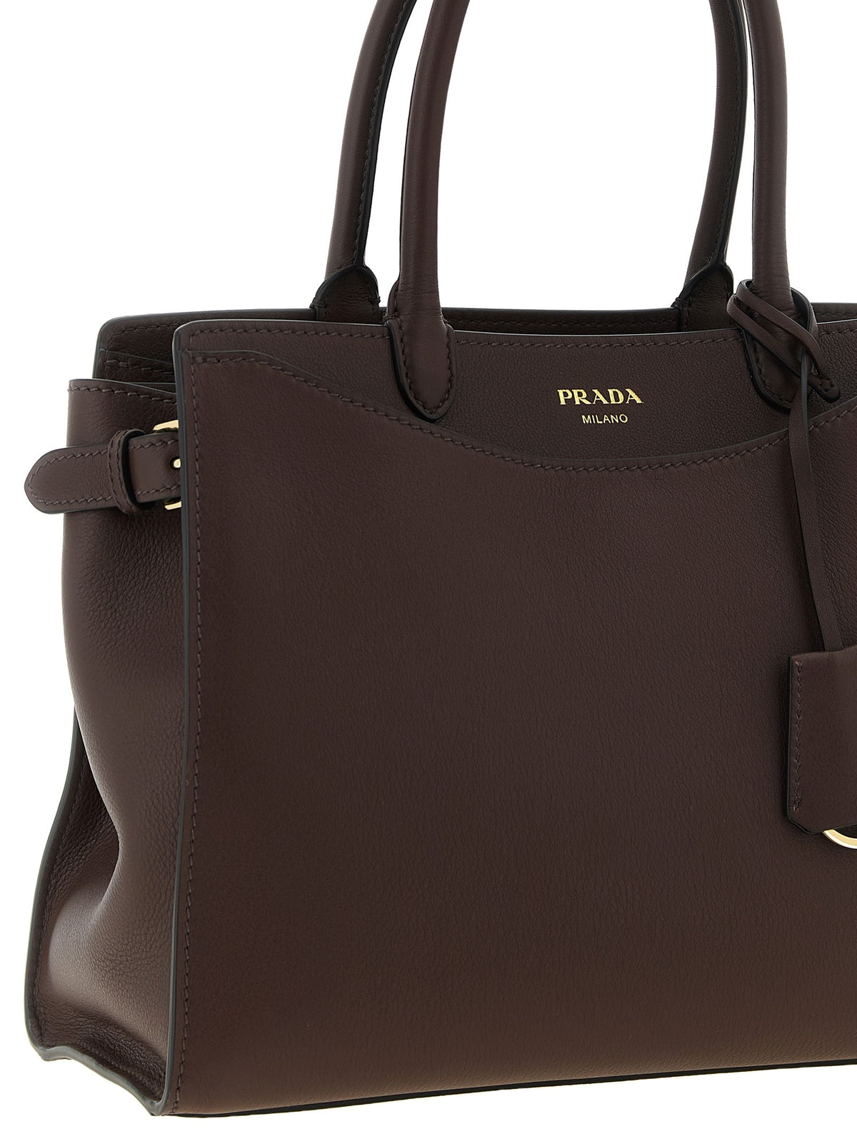 PRADA Prelude Handbag Brown