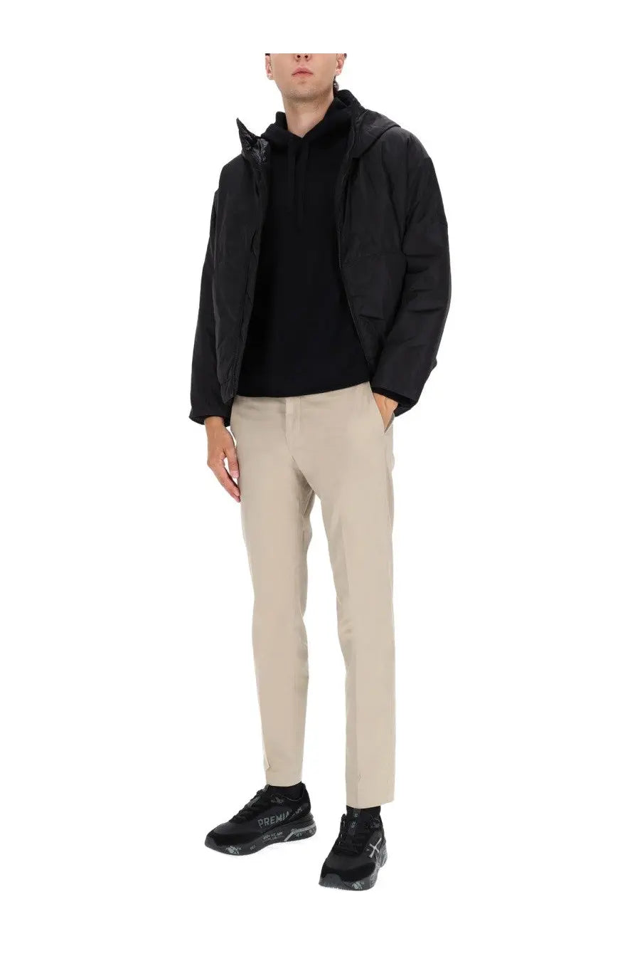 Premiata Men's Hooded Jacket Black, view 2