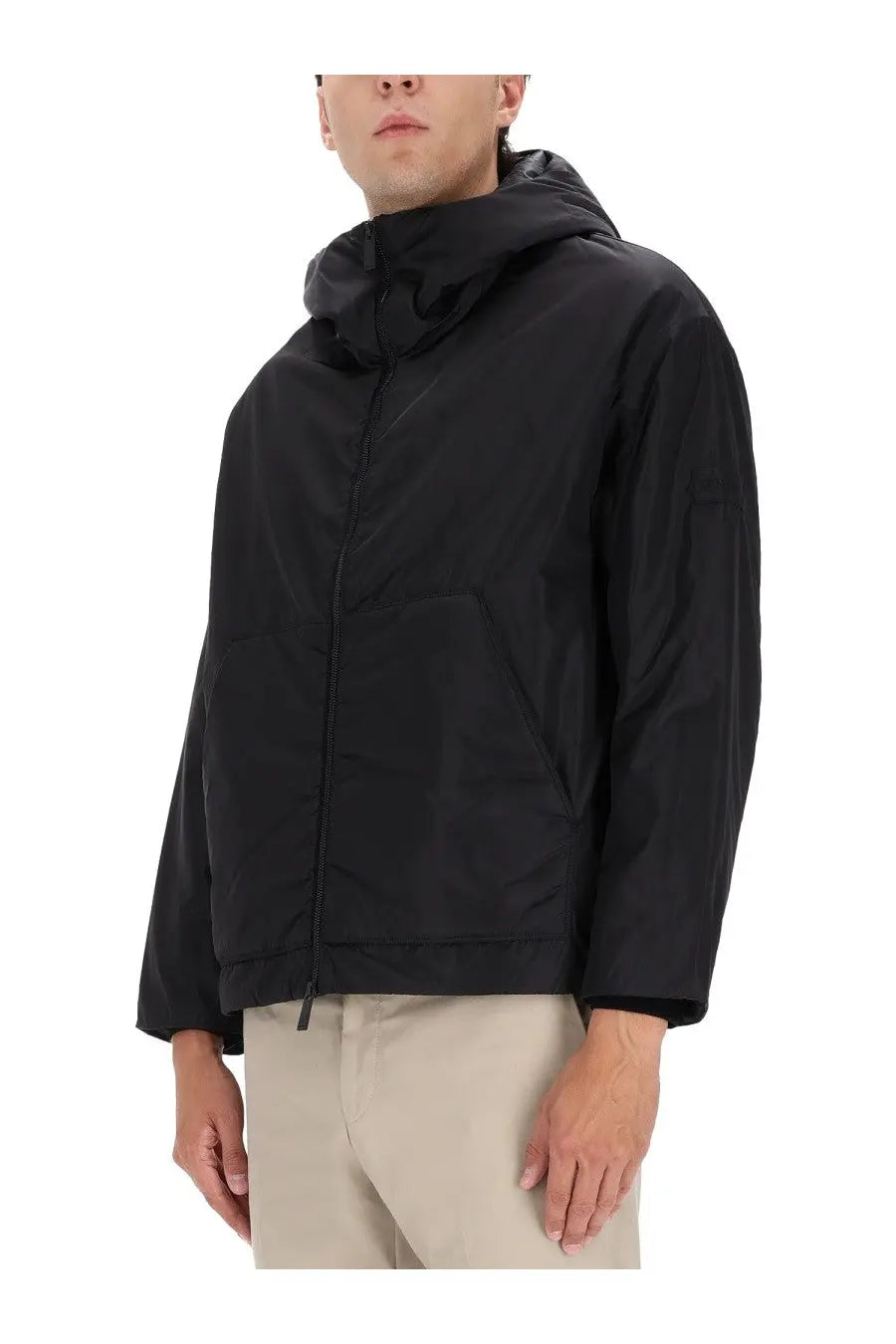 Premiata Men's Hooded Jacket Black, view 4