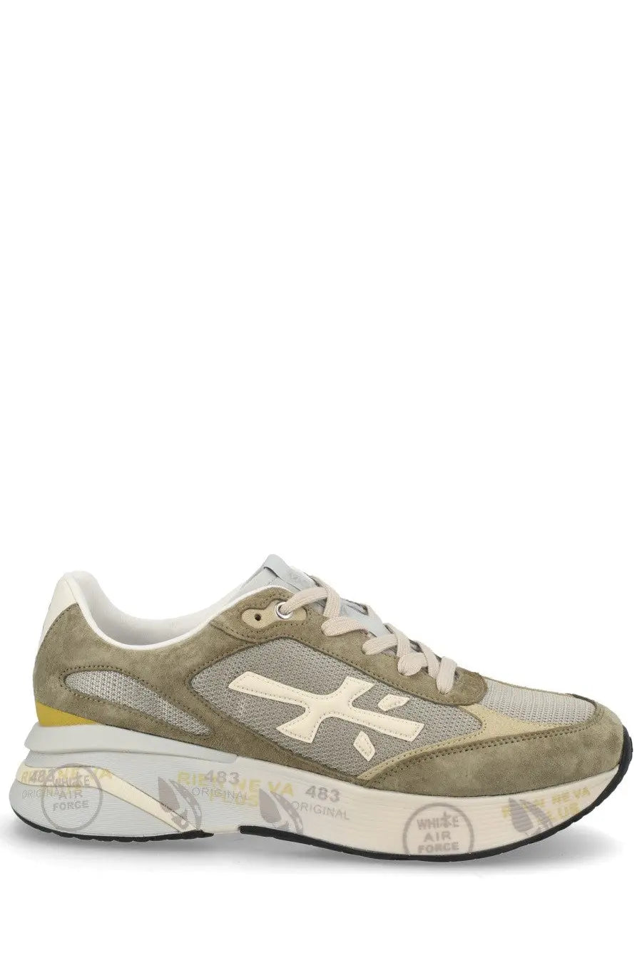 Premiata Men's Sneaker Moerun Green