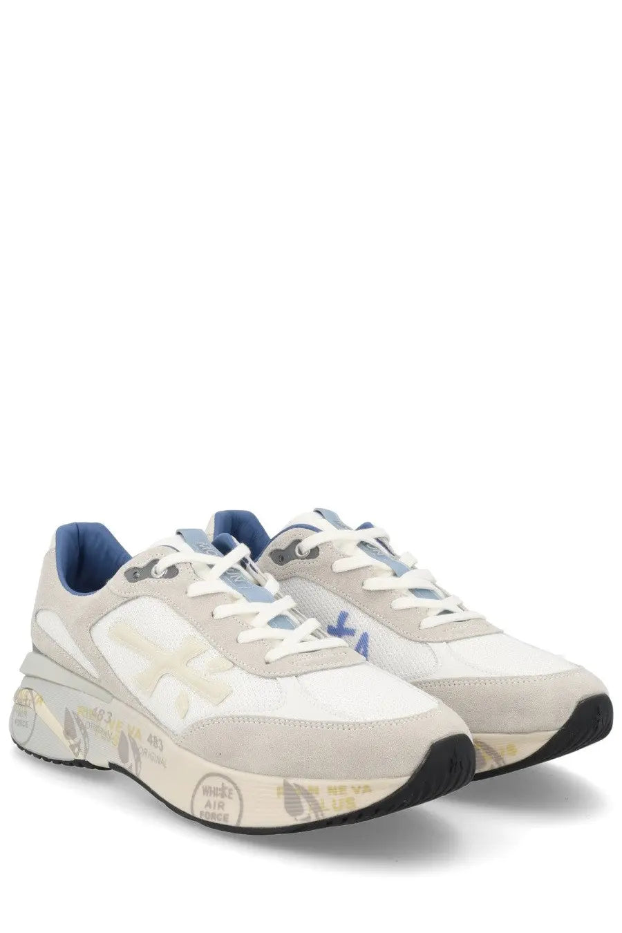 Premiata Men's Sneaker Moerun White, view 2