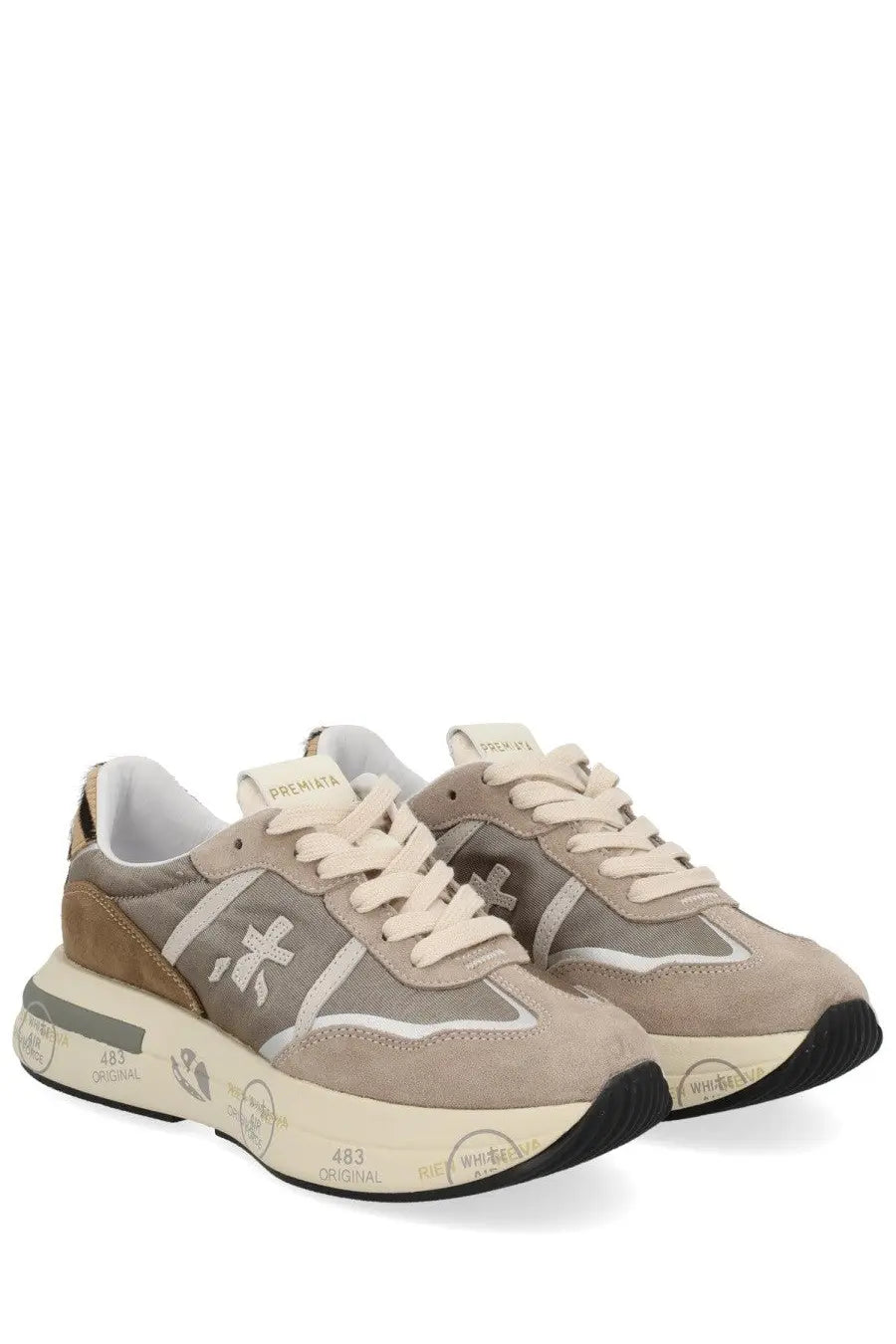 Premiata Women's Cassie Sneaker Multicolor, view 2