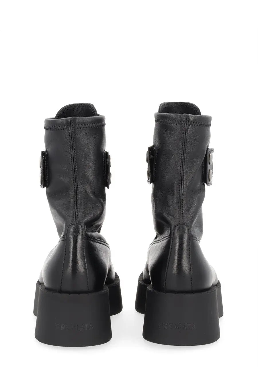 Premiata Women's Leather Boot Black, view 3