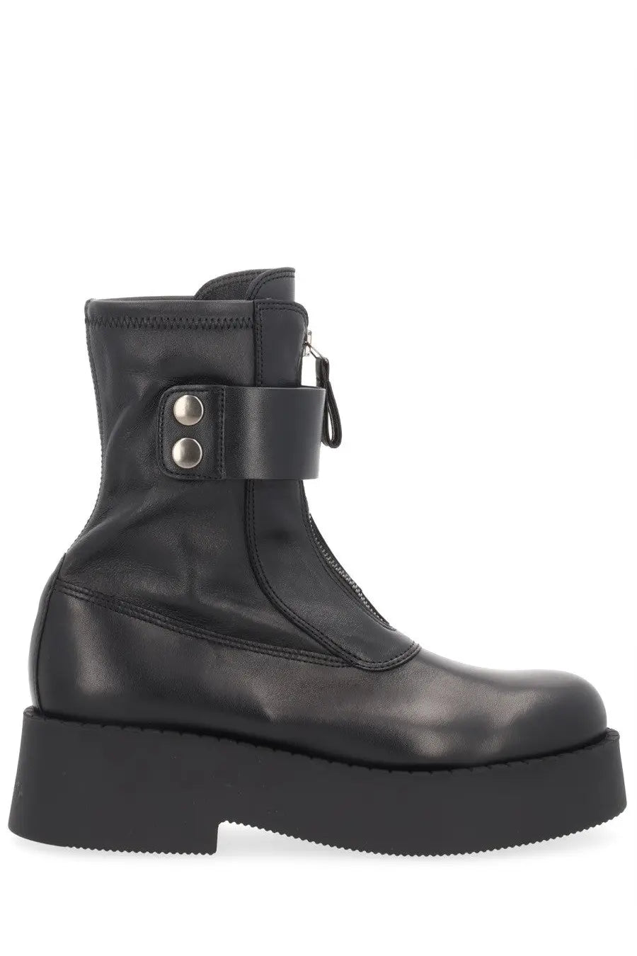 Premiata Women's Leather Boot Black