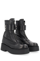 Premiata Women's Leather Boot Black, view 2