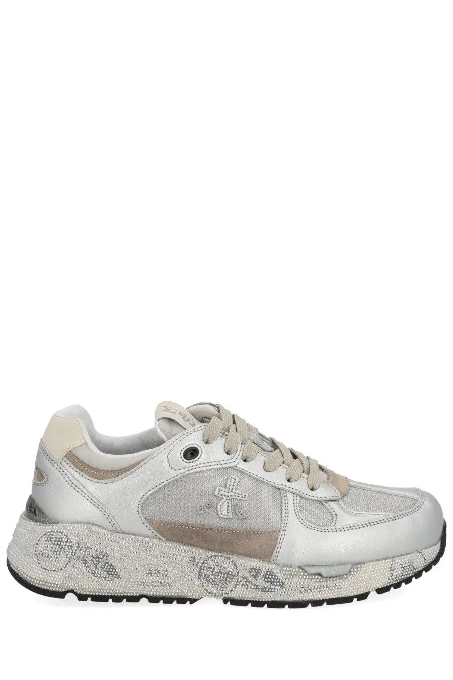 Premiata Women's Mased Sneaker Silver