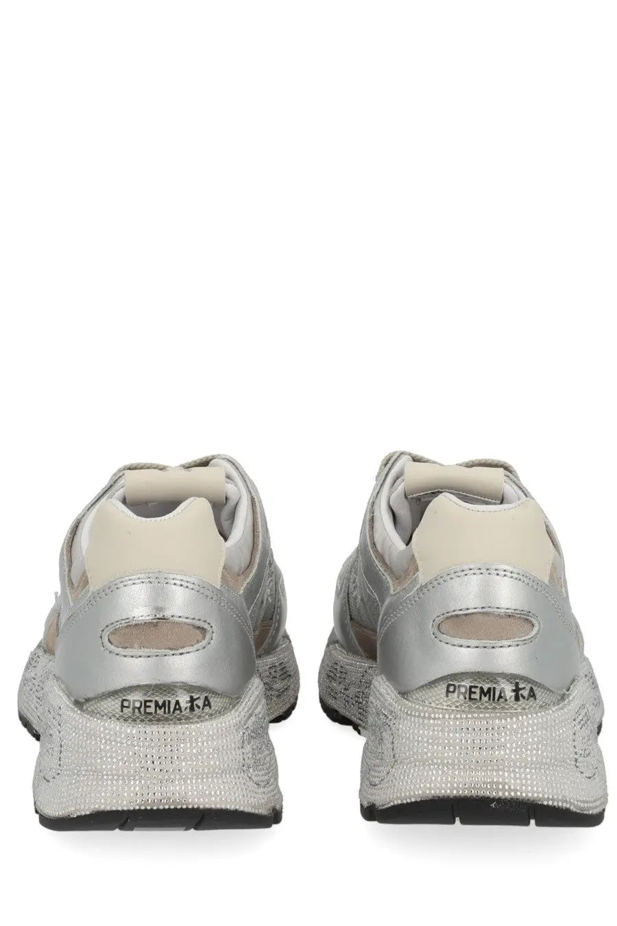 Premiata Women's Mased Sneaker Silver, view 4