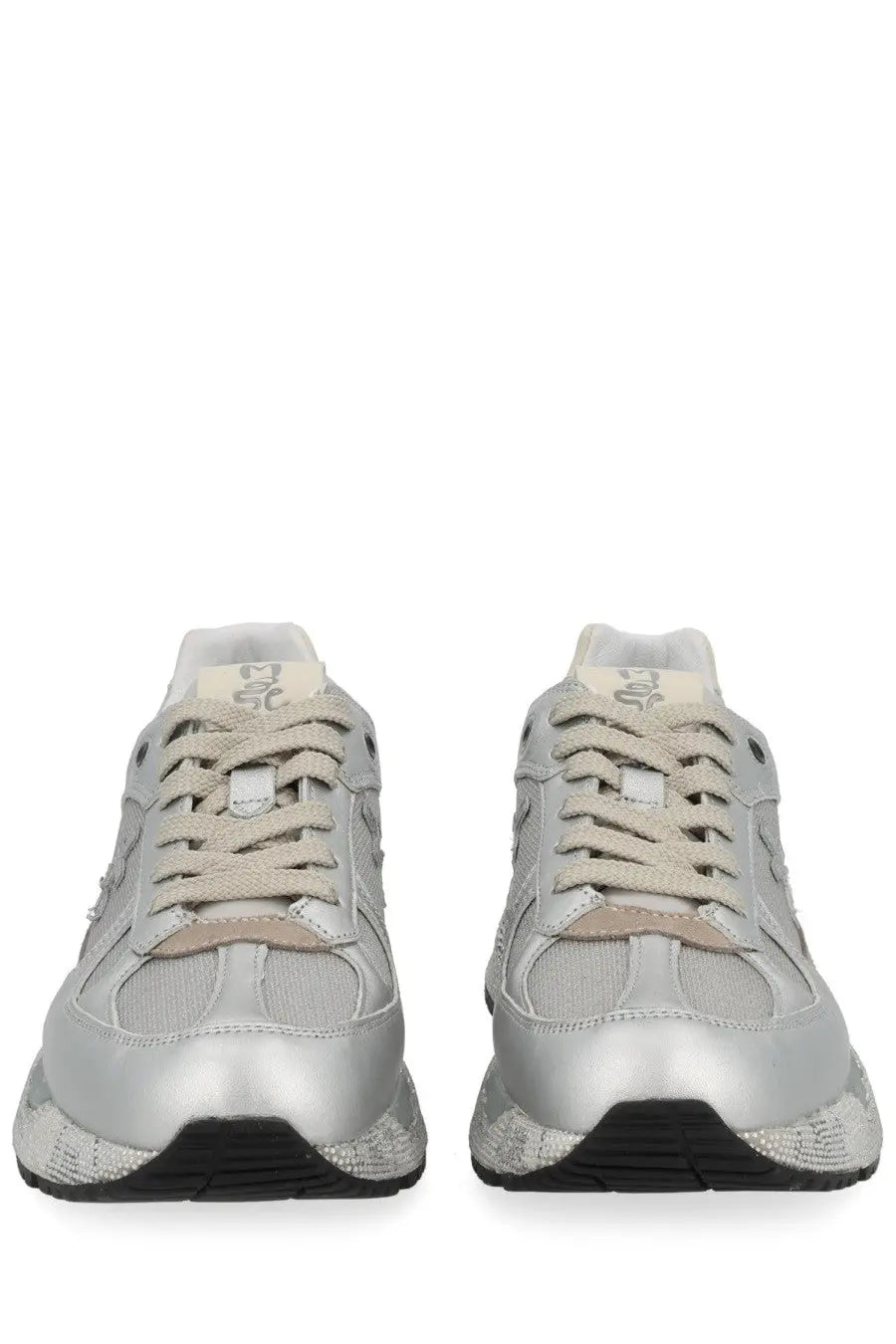 Premiata Women's Mased Sneaker Silver, view 3