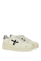 Premiata Women's Micol Sneaker White, view 2