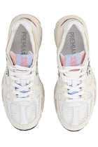 Premiata Women's Sneaker Mased White, view 5