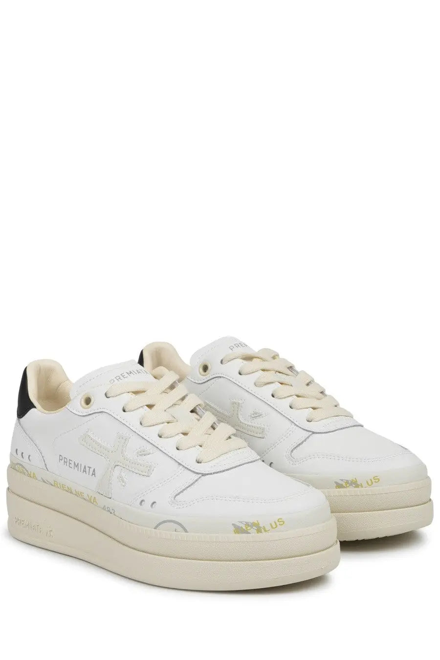 Premiata Women's Sneaker Micol White, view 2