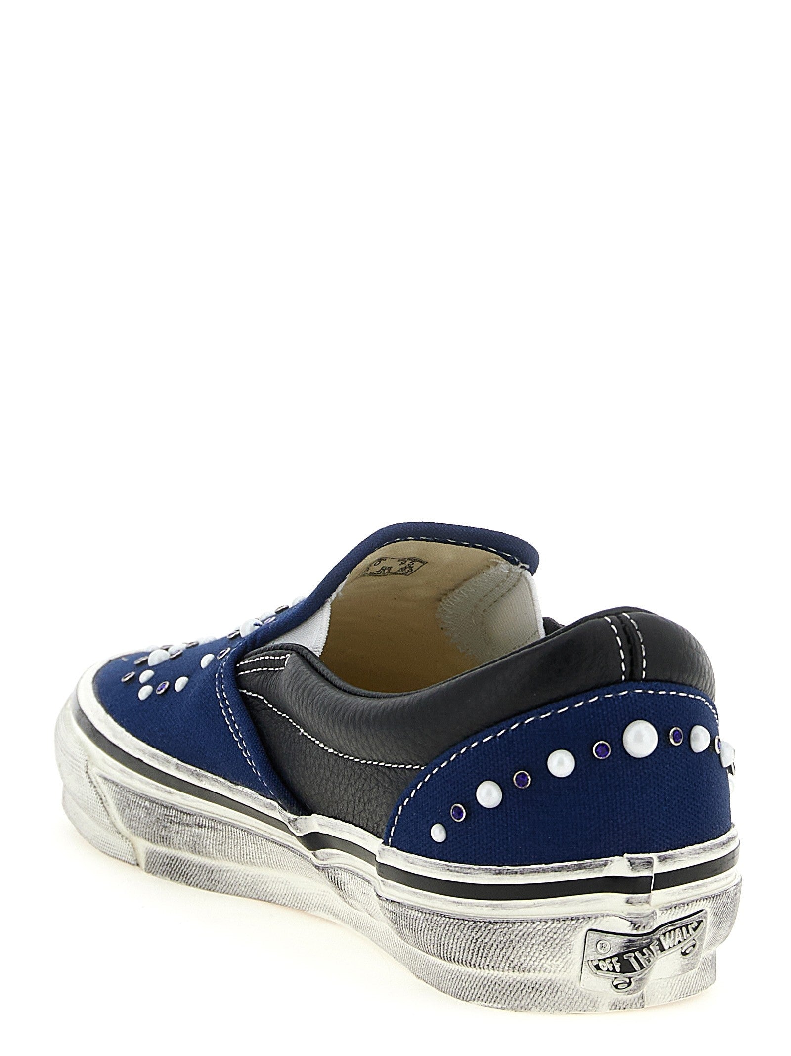 Vans Premium Classic Slip on Sneakers Blue