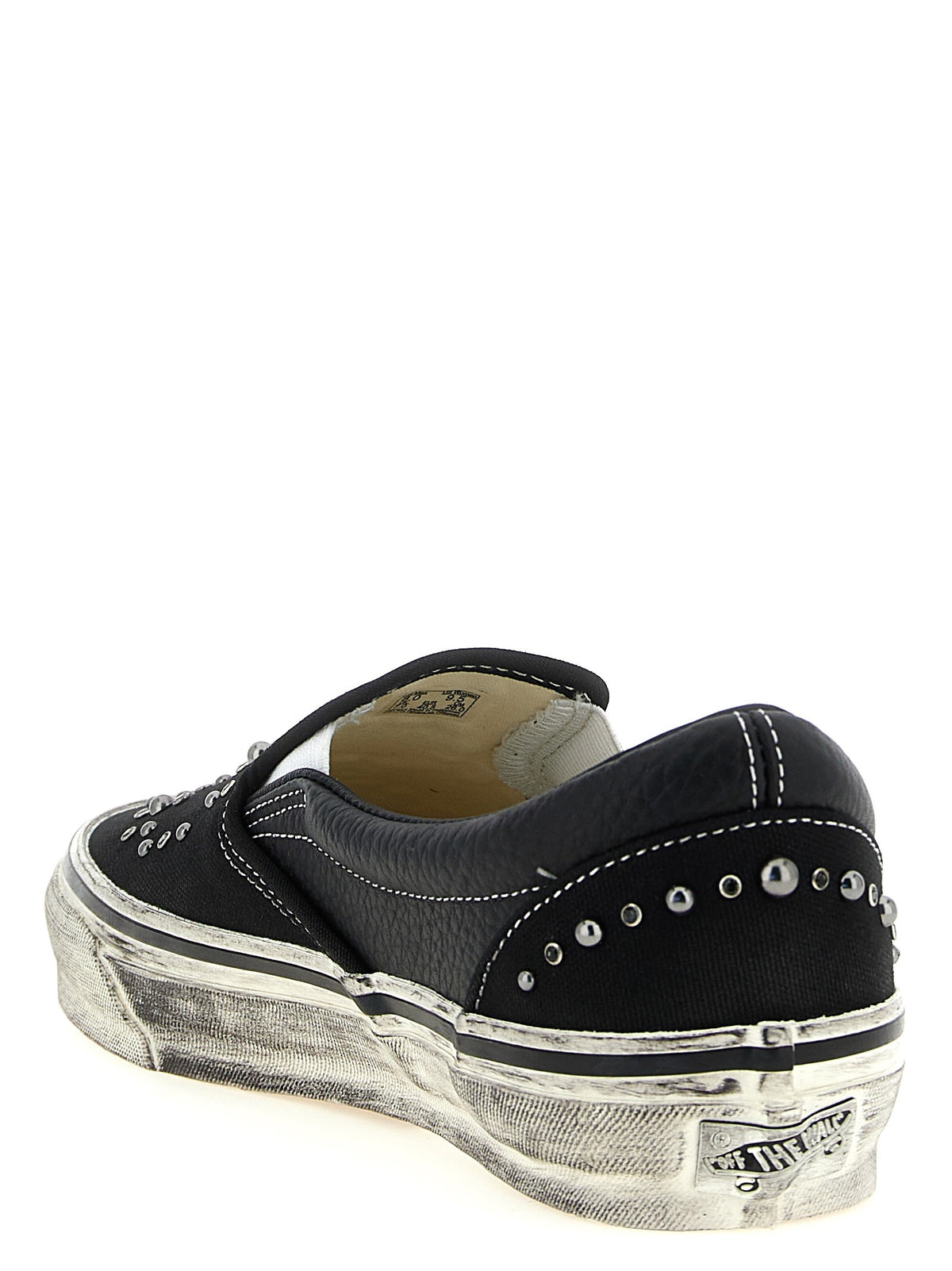 Vans Premium Classic Slip on Sneakers Black, view 3