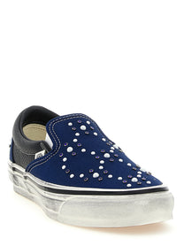 Vans Premium Classic Slip on Sneakers Blue