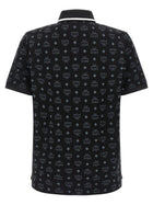 MCM Press Polo Shirt Black, view 2
