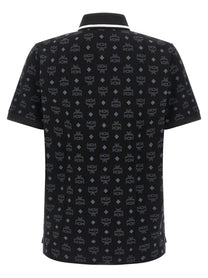 MCM Press Polo Shirt Black, view 2
