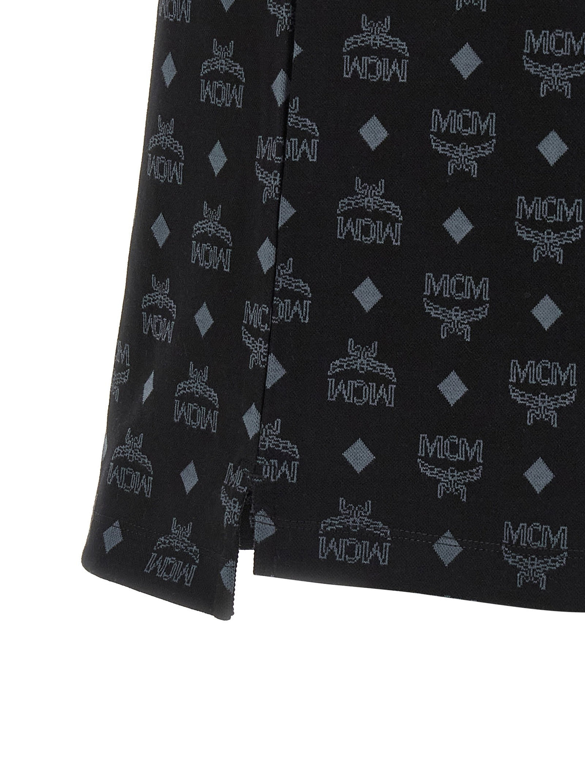 MCM Press Polo Shirt Black, view 4